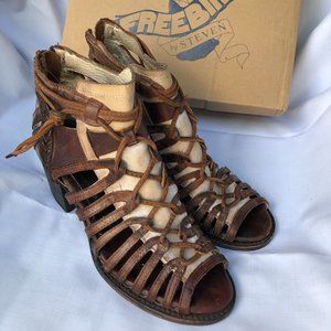 Freebird by Steven Wazee Leather Sandals